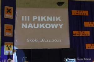 III Piknik Naukowy w Gimnazjum 18.11.2011