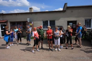 III wycieczka nordic walking Pawłowo Skockie 24.06.2012