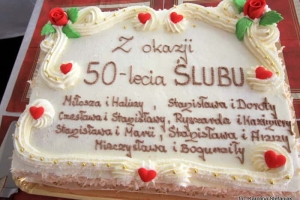 Jubileusz 50-lecia ślubu 5.07.2011