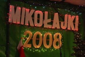 Mikołaj na Rynku w Skokach 6.12.2008
