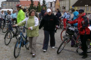 Rajd rowerowy do Dabrówki Kościelnej 21.09.2008