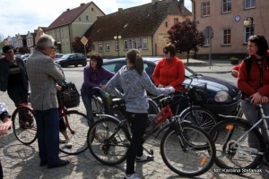 V Rajd rowerowy "Na tropie średniowiecznych wojów" z okazji Dnia Dziecka 3.06.2012r.