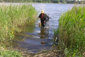 Zawody wędkarskie o tytuł Mistrza Koła PZW w Skokach 25.05.2008