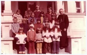 Ks.abp Antoni Baraniak w Rościnnie - 1976