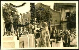 Poświęcenie pomnika Serca Jezusowego - 1933