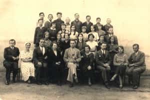 Absolwenci Szkoły Powszechnej w Skokach - 1934