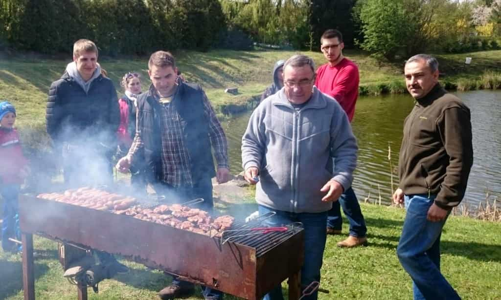 zawody wędkarskie na Dzień Strażaka 