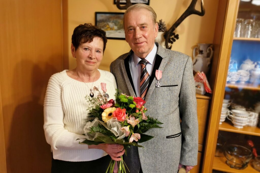 Halina i Stefan Kubiakowie z Potrzanowa