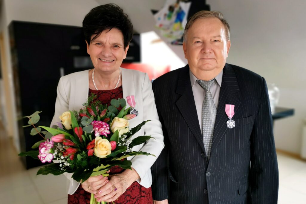 Barbara i Jerzy Nowakowscy ze Skoków