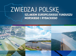 Zwiedzaj Polskę. Śladami Europejskiego Funduszu Morskiego i Rybackiego - okładka przewodnika