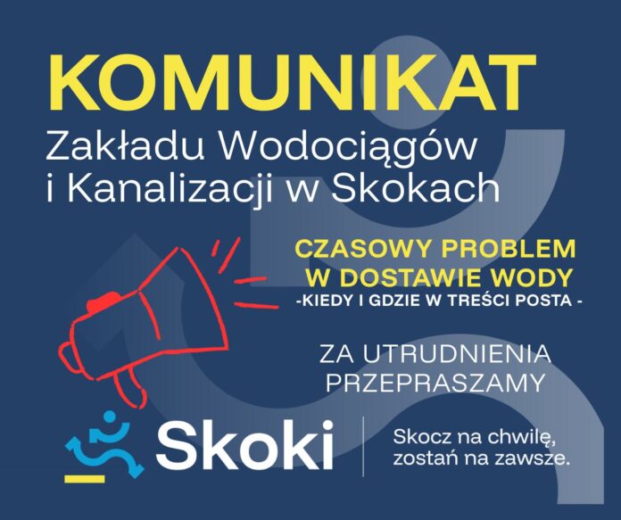 Przerwa w dostawie wody_grafika