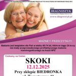 Bezpłatne badania mammograficzne w Skokach