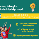 Młodzieżowa Rada Gminy Skoki – czas na Twoje kandydowanie