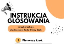 Instrukcja głosowania w wyborach do Młodzieżowej Rady Gminy Skoki
