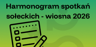 Spotkania sołeckie – sprawdź harmonogram