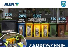 Pokaz segregacji odpadów w Skokach