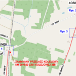 Wprowadzenie czasowej organizacji ruchu – zamknięcie przejazdu kolejowego w Lechlinku
