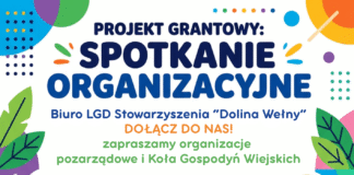 Zaproszenie na spotkanie organizacyjne – nabór w ramach projektu grantowego