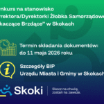 Trwa nabór na Dyrektora/Dyrektorkę Żłobka Samorządowego „Skaczące Brzdące” w Skokach