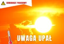 W weekend upał – wydano ostrzeżenie