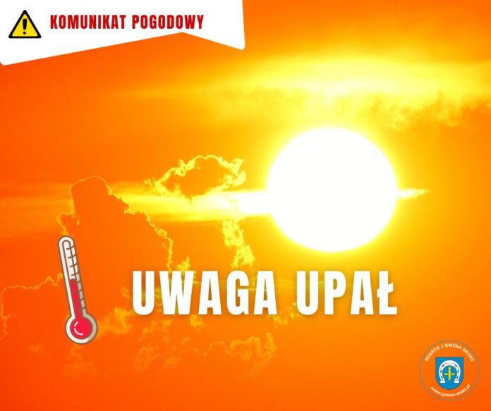Ostrzeżenie Meteorologiczne Uwaga Upał (3)