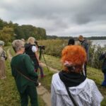 Odkrywali fascynujący świat ptaków podczas spaceru z przyrodą